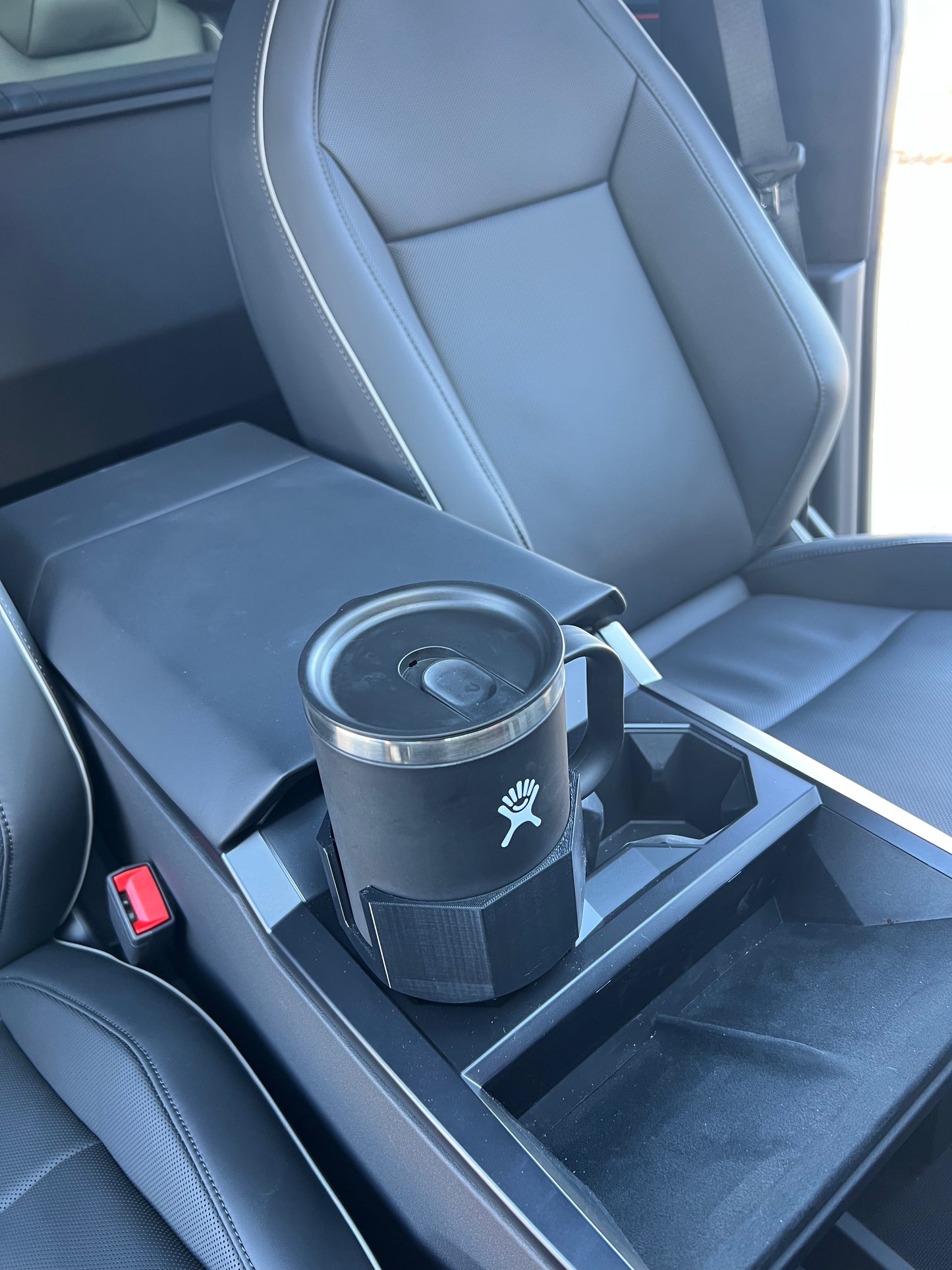 Cybertruck Cupholder Adaptor - Compatible with Mugs, Yeti Tumblers, Hydro Flask, Tervis