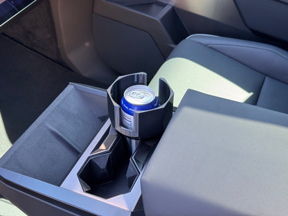 Can holder for the new Tesla Cybertruck.